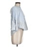Zara Blue 3/4 Sleeve Blouse Size M - photo 4