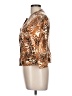 Ruby Rd. Animal Print Gold Jacket Size 10 Petite - photo 5