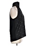 Ann Taylor 100% Rayon Black Sleeveless Blouse Size L - photo 4
