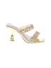 Unbranded Gold Sandals Size EU 35 - photo 1