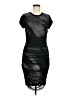 BCBGMAXAZRIA Graphic Black Cocktail Dress Size M - photo 1