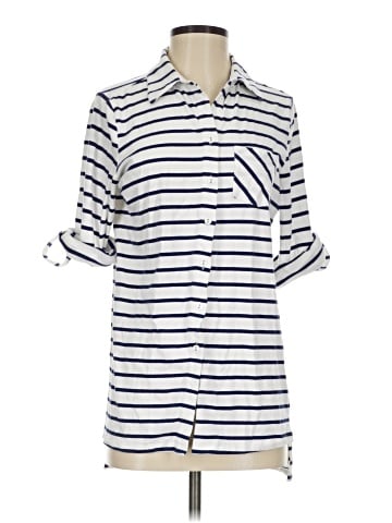 Tyler Boe 3/4 Sleeve Button-Down Shirt (view 1)