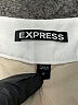 Express 100% Polyester Solid Ivory Shorts Size 0 - photo 3