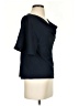 Shein 100% Polyester Blue Short Sleeve Turtleneck Size 2 - photo 4