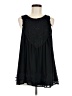 Entro 100% Polyester Black Sleeveless Blouse Size M - photo 1
