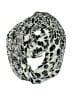 Unbranded Animal Print Gray White Scarf One size - photo 1