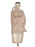 JS Collections Tan Short Sleeve Top Size 12 - photo 4