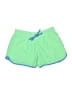 Columbia 100% Nylon Color Block Green Athletic Shorts Size M - photo 1
