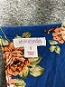 Xhilaration 100% Rayon Floral Blue Romper Size S - photo 4
