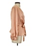 Haute Monde 100% Polyester Tan Long Sleeve Blouse Size S - photo 4