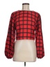 Sugarlips 100% Polyester Red Long Sleeve Blouse Size M - photo 1