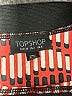 Topshop 100% Polyester Print Red Casual Skirt Size 2 - photo 4