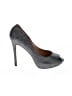 Badgley Mischka Gray Heels Size 10 - photo 1