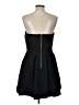 Naked Zebra 100% Polyester Tweed Black Cocktail Dress Size L - photo 2