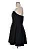 Naked Zebra 100% Polyester Tweed Black Cocktail Dress Size L - photo 5