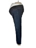 Indigo Blue Argyle Blue Jeans Size Med Maternity - photo 5