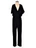Forever 21 100% Polyester Solid Black Jumpsuit Size S - photo 1