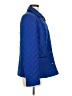 Studio Works 100% Polyester Argyle Blue Coat Size M - photo 4