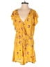 Eyeshadow Print Yellow Romper Size S - photo 1