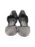 Liz Claiborne Color Block Gray Heels Size 7 1/2 - photo 2
