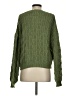 Unbranded 100% Polyester Chevron-herringbone Green Pullover Sweater Size S - photo 2