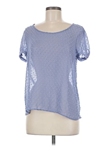 Pins and Needles Short Sleeve Blouse (view 1)