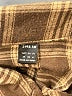 Shein Plaid Brown Long Sleeve Button-Down Shirt Size 6 - photo 7