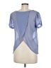 Pins and Needles Blue Short Sleeve Blouse Size M - photo 2