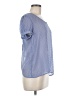 Pins and Needles Blue Short Sleeve Blouse Size M - photo 4