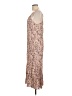 A New Day 100% Rayon Animal Print Tan Casual Dress Size L - photo 5