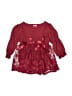 Unbranded 100% Polyester Burgundy Long Sleeve Outfit Size 6-9 mo - photo 1
