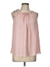 Amanda Uprichard 100% Polyester Pink Sleeveless Blouse Size L - photo 1