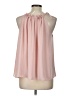 Amanda Uprichard 100% Polyester Pink Sleeveless Blouse Size L - photo 2