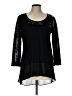 Coco Bianco Black 3/4 Sleeve Top Size L (estimated) - photo 1