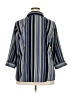 Blue Diamond Plus Chevron-herringbone Blue 3/4 Sleeve Blouse Size 20 - photo 2