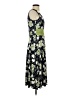 Perceptions Floral Green Casual Dress Size S - photo 4