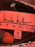 Nicole Miller Studio 100% Polyester Silver Cocktail Dress Size 12 - photo 7
