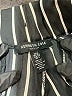 Kenneth Cole New York 100% Polyester Stripes Black Shorts Size S - photo 3