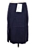 Alberta Ferretti Solid Blue Formal Skirt Size 4 - photo 2