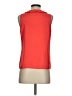 Chelsea28 100% Polyester Orange Sleeveless Blouse Size S - photo 2