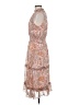 1.State 100% Polyester Paisley Orange Cocktail Dress Size M - photo 5