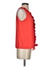 Chelsea28 100% Polyester Orange Sleeveless Blouse Size S - photo 4