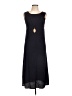 Assorted Brands Solid Black Casual Dress Size 10 - photo 1