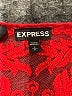 Express 100% Cotton Red 3/4 Sleeve Top Size S - photo 7