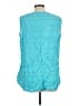 Cut Loose Teal Sleeveless Blouse Size L - photo 2
