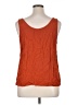 Old Navy 100% Rayon Orange Sleeveless Blouse Size XL - photo 2