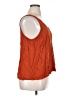 Old Navy 100% Rayon Orange Sleeveless Blouse Size XL - photo 4