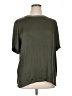 Leith 100% Polyester Green Short Sleeve Blouse Size XL - photo 1