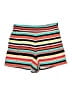 Torrid Stripes Teal Shorts Size 3X Plus (3) - photo 1
