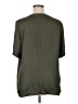 Leith 100% Polyester Green Short Sleeve Blouse Size XL - photo 2